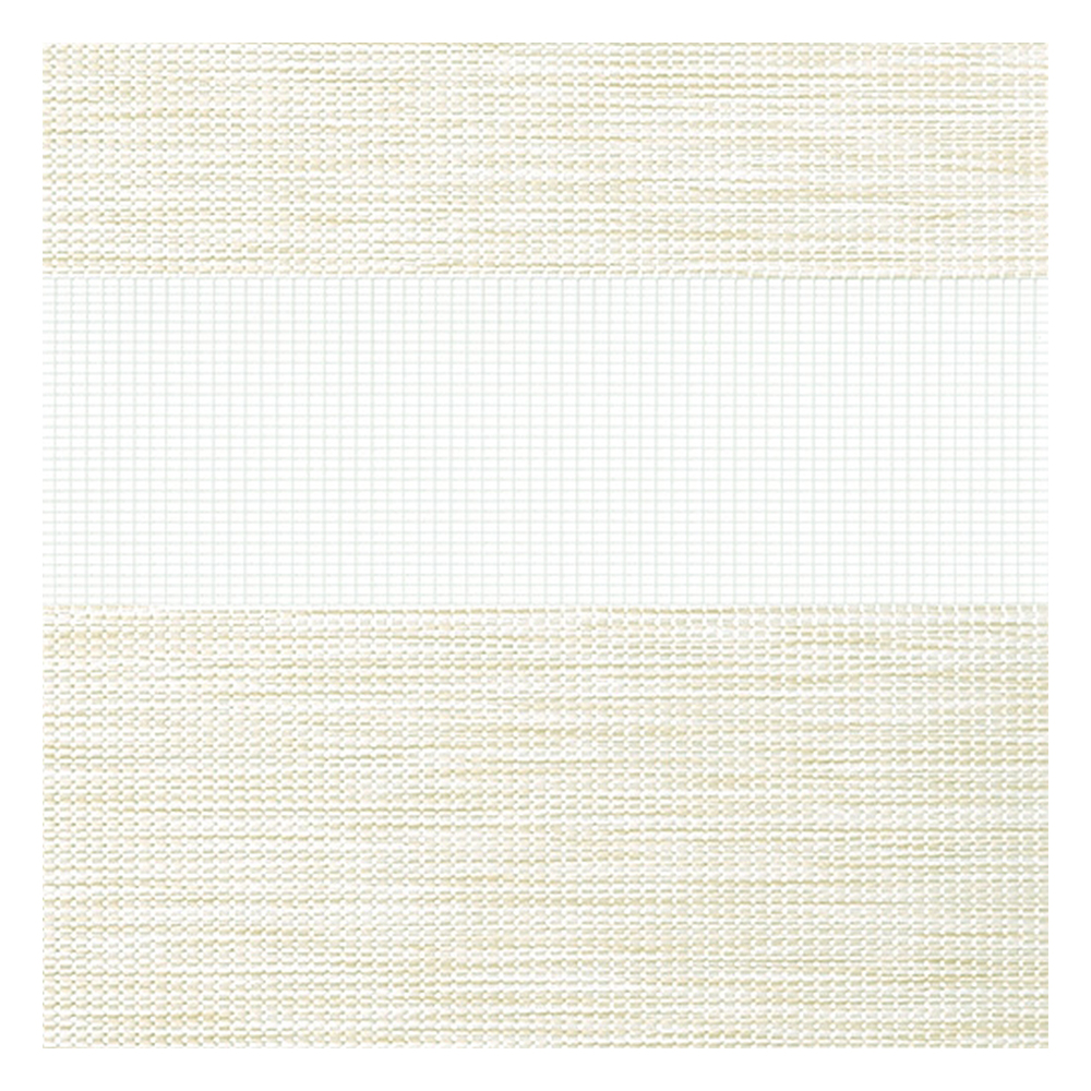 Muestra de tejido para estor enrollable noche y  día a medida | A451 crema-beige / traslúcido / Pinta