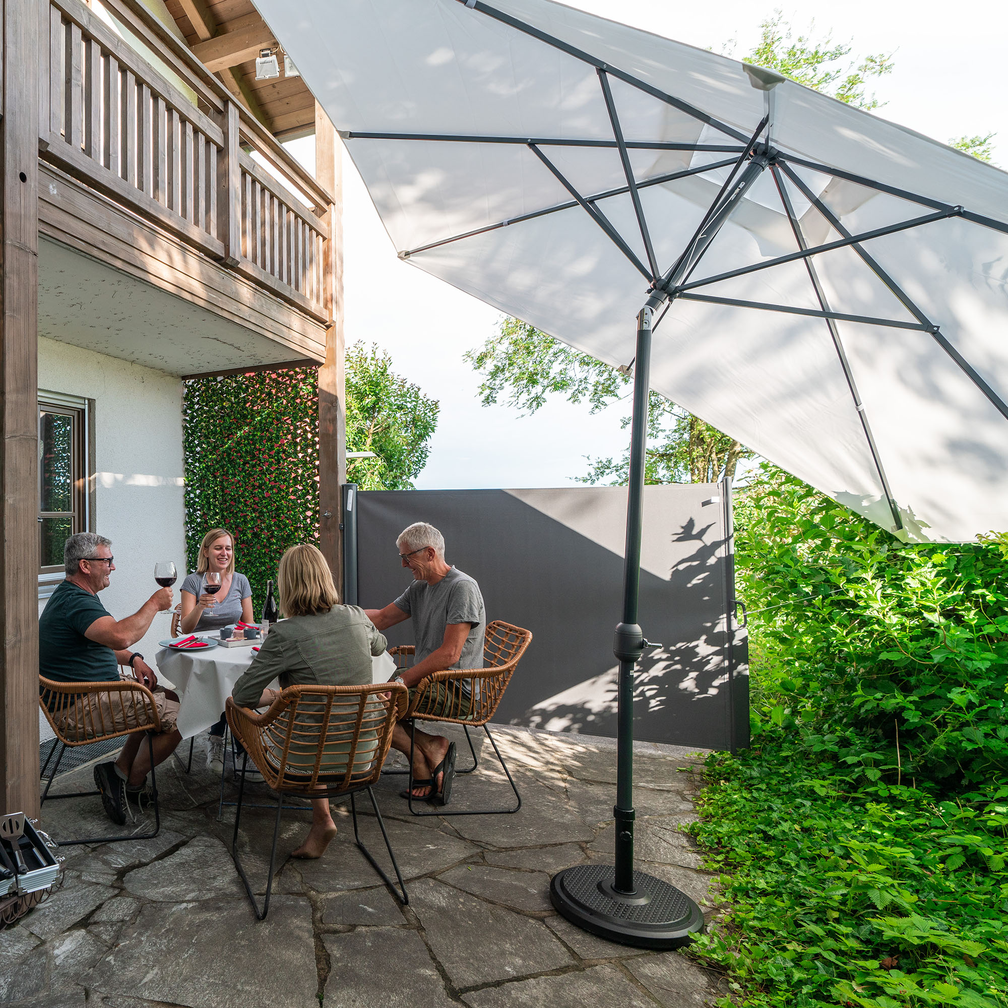 Sombrilla interpara (Tipo a elegir)