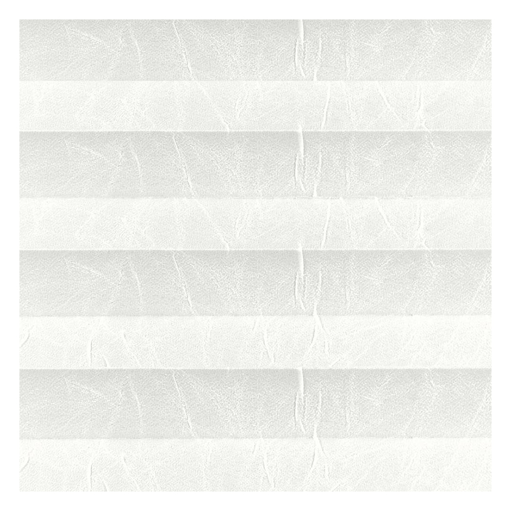 Muestra de tejido para cortina plisada a medida | 10202 blanco / traslúcido / Cara Crush B1