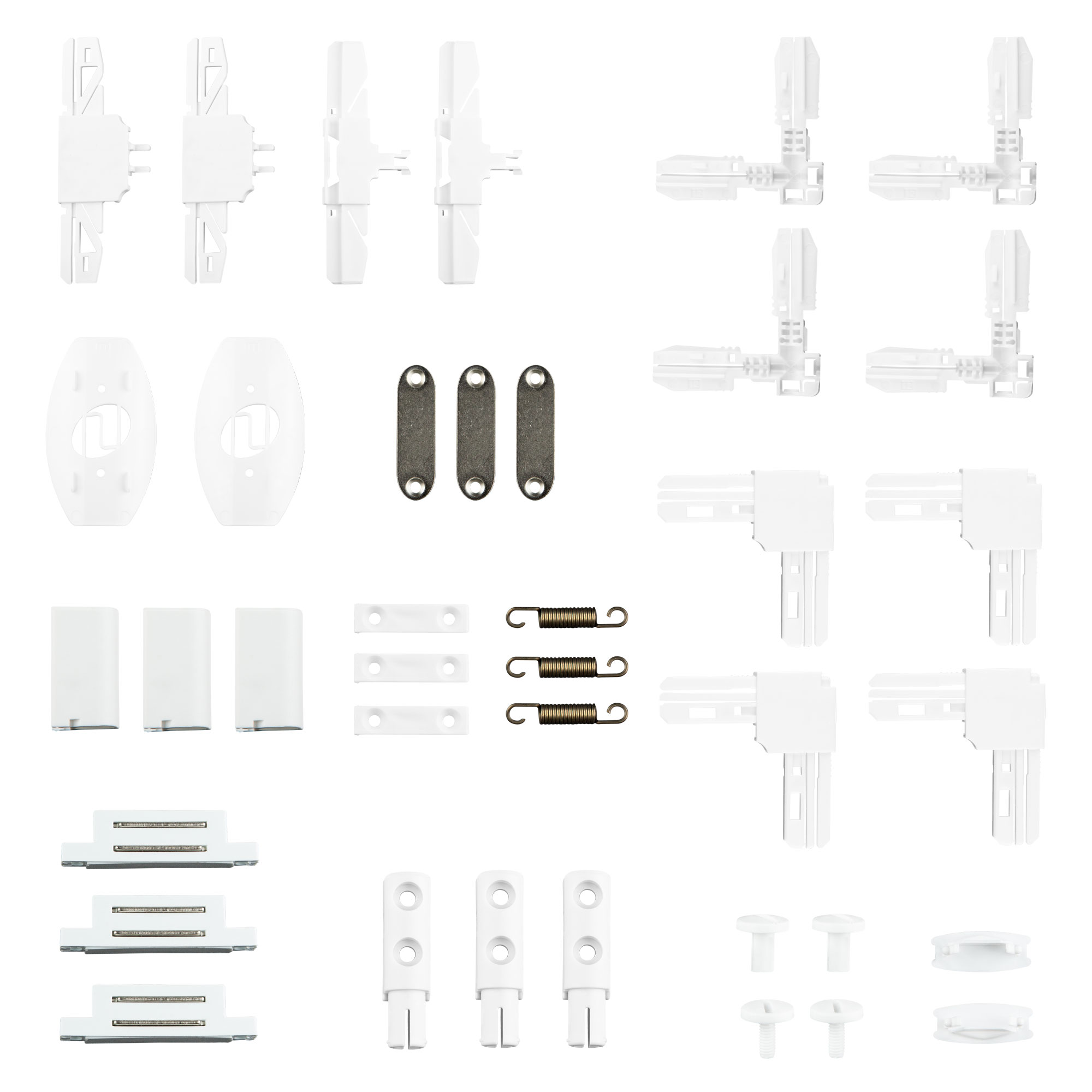 Juego de Repuesto para Mosquiteras Abatibles Profi Line & Eco | blanco