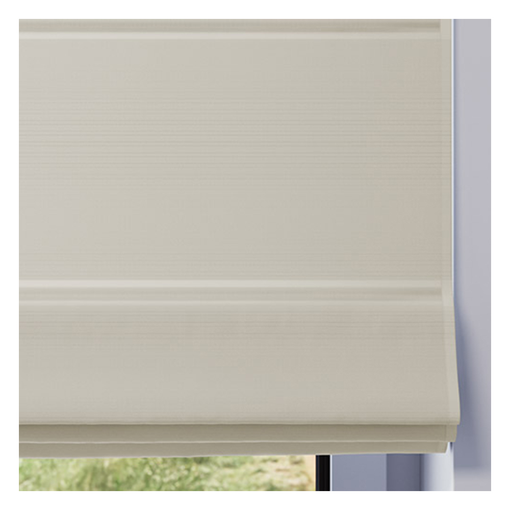 Muestra de tejido para estor plegable a medida | 507 beige / opaco / Roma