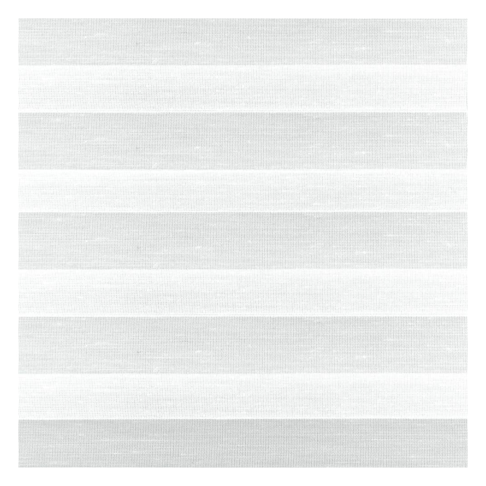 Muestra de tejido para cortina plisada a medida | 10581 blanco / transparente / Marquisette