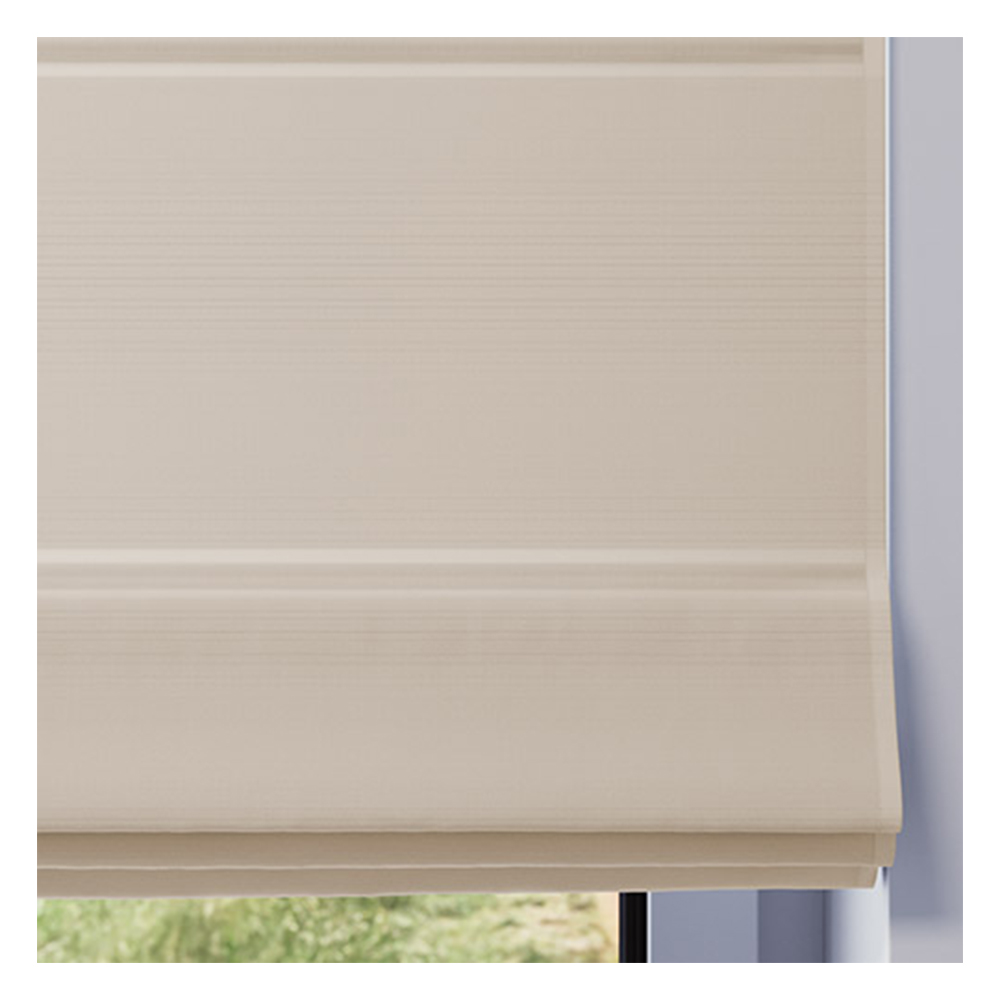 Muestra de tejido para estor plegable a medida | 506 beige / opaco / Roma
