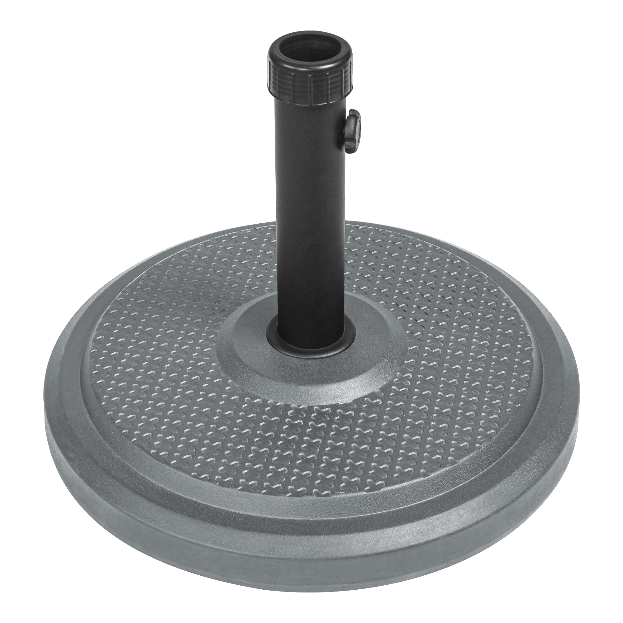 Base para Sombrilla Estándar | redonda, plateado