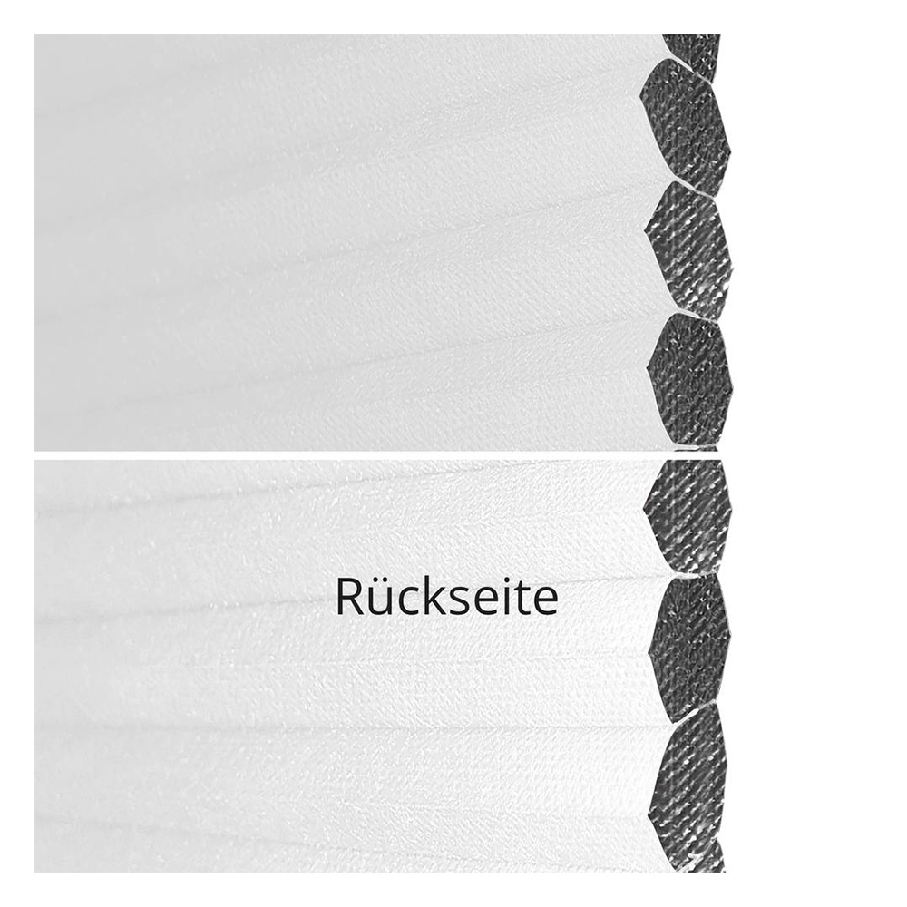 Muestra de tejido para cortina plisada a medida | 70103 gris / oscuridad total / Sistra Black Out B1