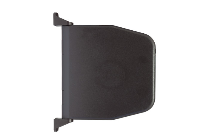 Recogedor de cinta de sobreponer con sistema de bisagras | marrón / sin cinta