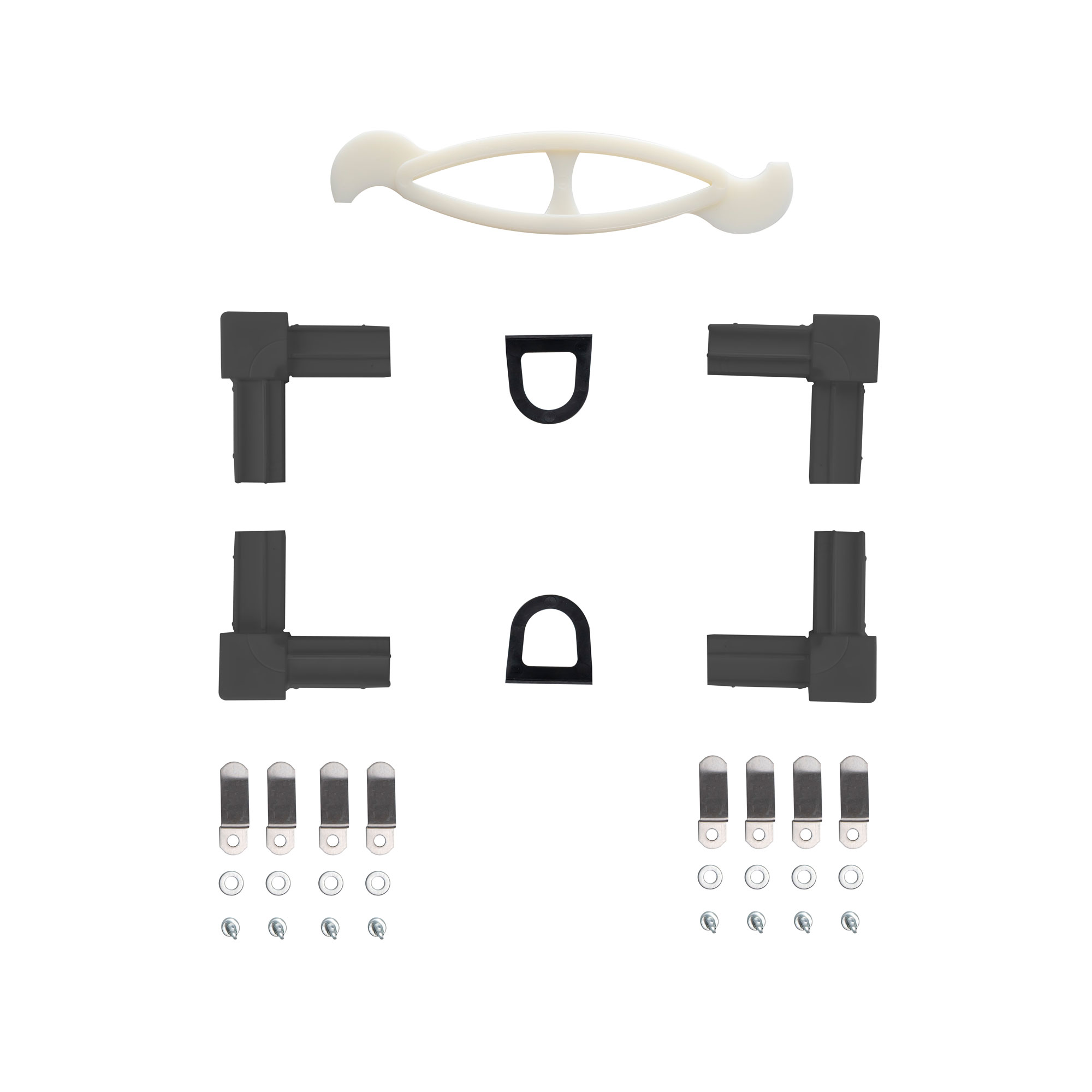 Juego de Piezas de Repuesto para Marcos Tensores de Mosquitera BrushLine 2000 (Tipo a elegir)