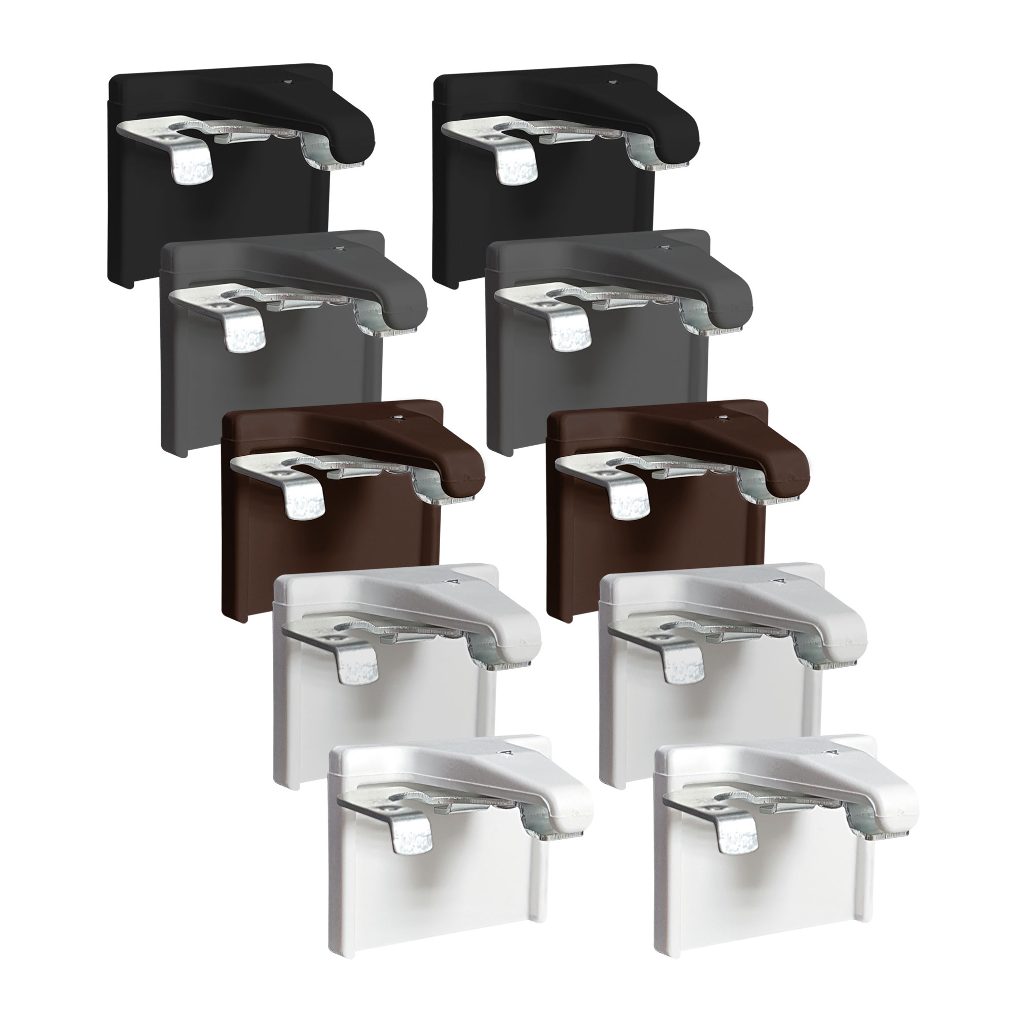 Soporte Adhesivo para Persiana Veneciana de 25 mm (Tipo a elegir)