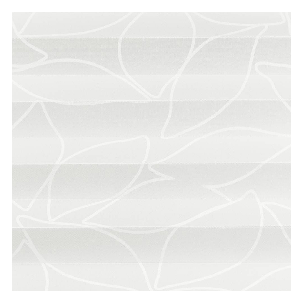 Muestra de tejido para cortina plisada a medida | 30403 blanco / traslúcido / Maleza