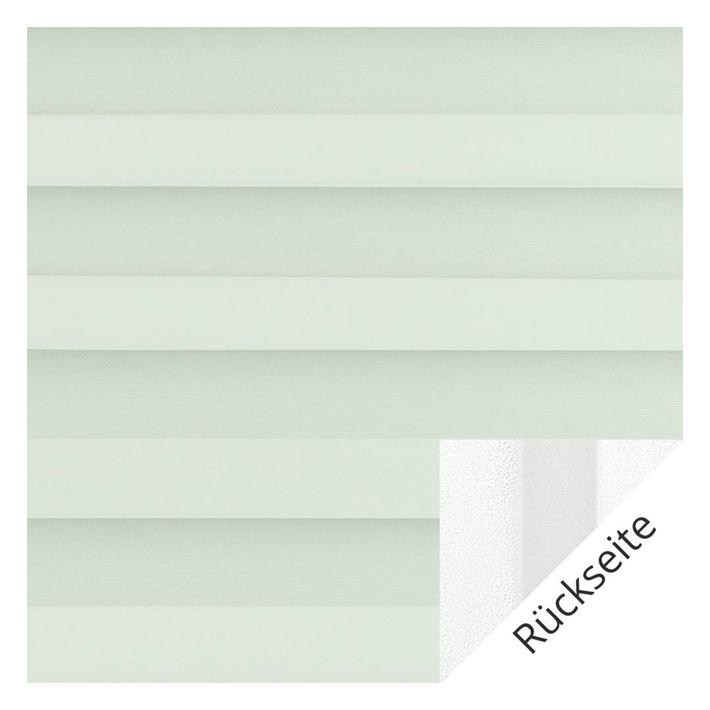 Muestra de tejido para cortina plisada a medida | 20001 blanco / oscuridad total / Somnio Perlmutt Black Out