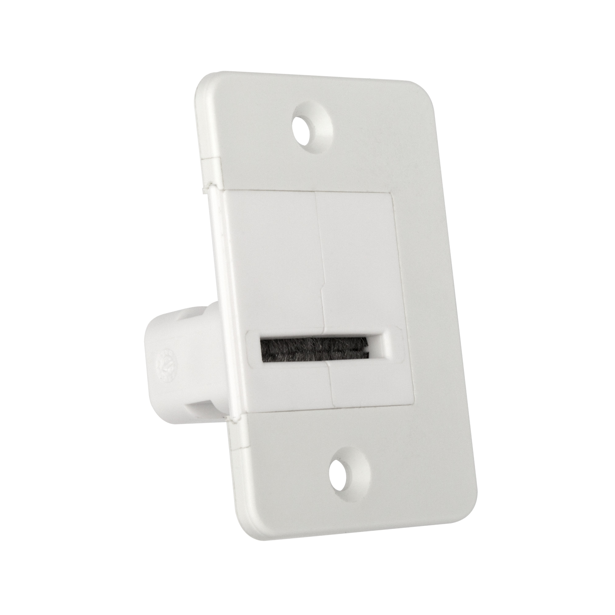 Guía de cinta con tapa de cierre ESM para persiana | para cinta de 23 mm / recta y girada 90°