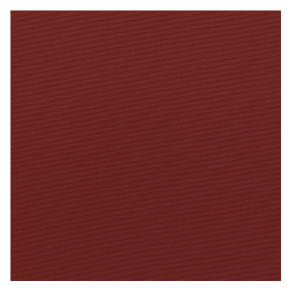 Muestra de tejido para toldo, faldón y estor de  balcón | R-182 rojo, Recasens