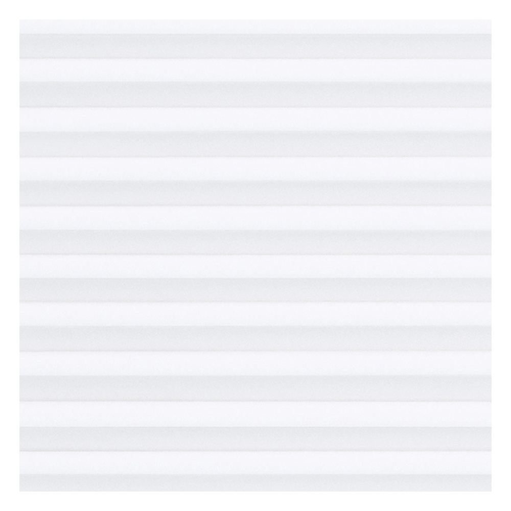 Muestra de tejido para cortina plisada a medida | 10017 blanco / traslúcido / Cara uni