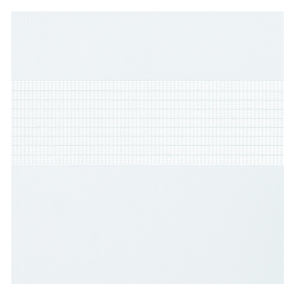 Muestra de tejido para estor enrollable noche y  día a medida | A016 blanco / traslúcido / Spring