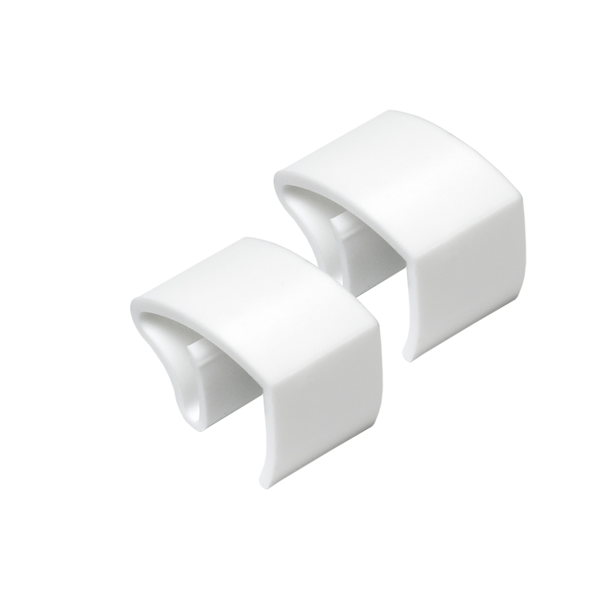 Miniclips de Sujeción para Riel Superior de Persiana Veneciana | blanco, 2 unidades