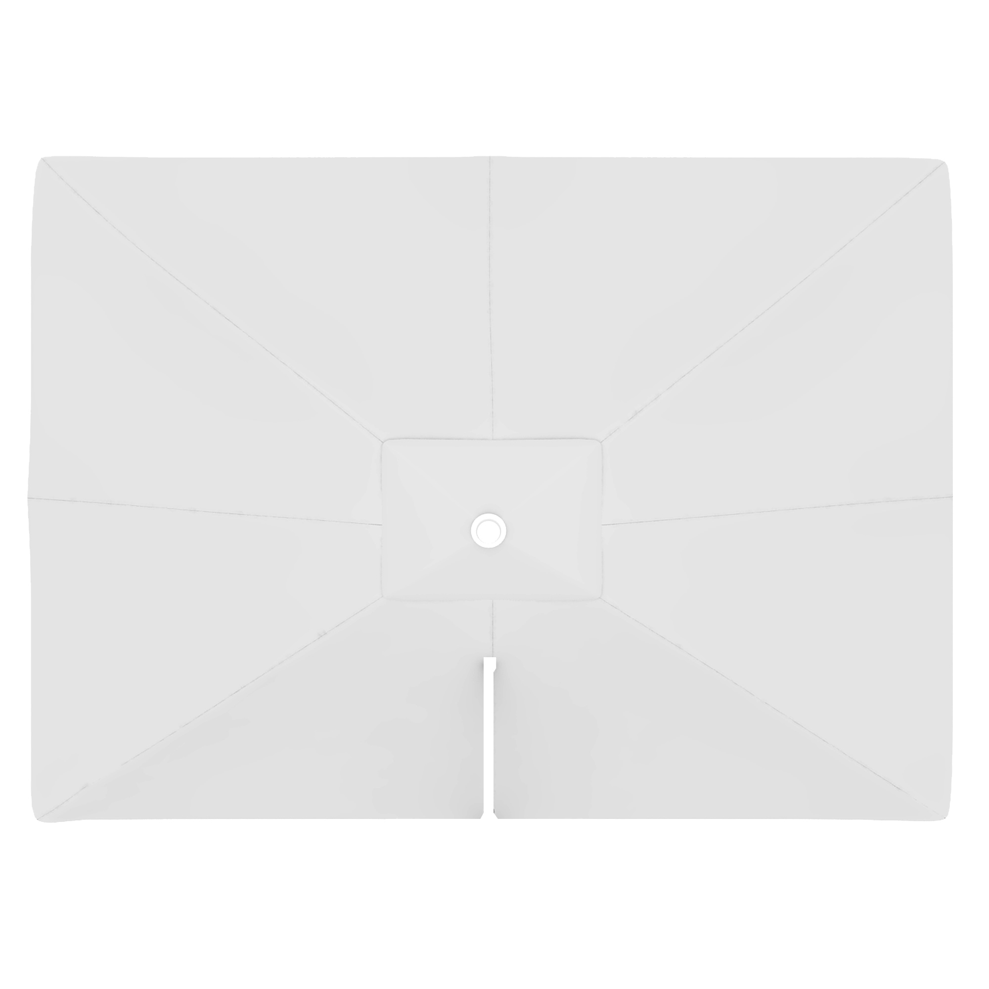Funda para Sombrilla de Brazo Lateral parapenda (Plus) | 4 x 3 m, rectangular, blanco