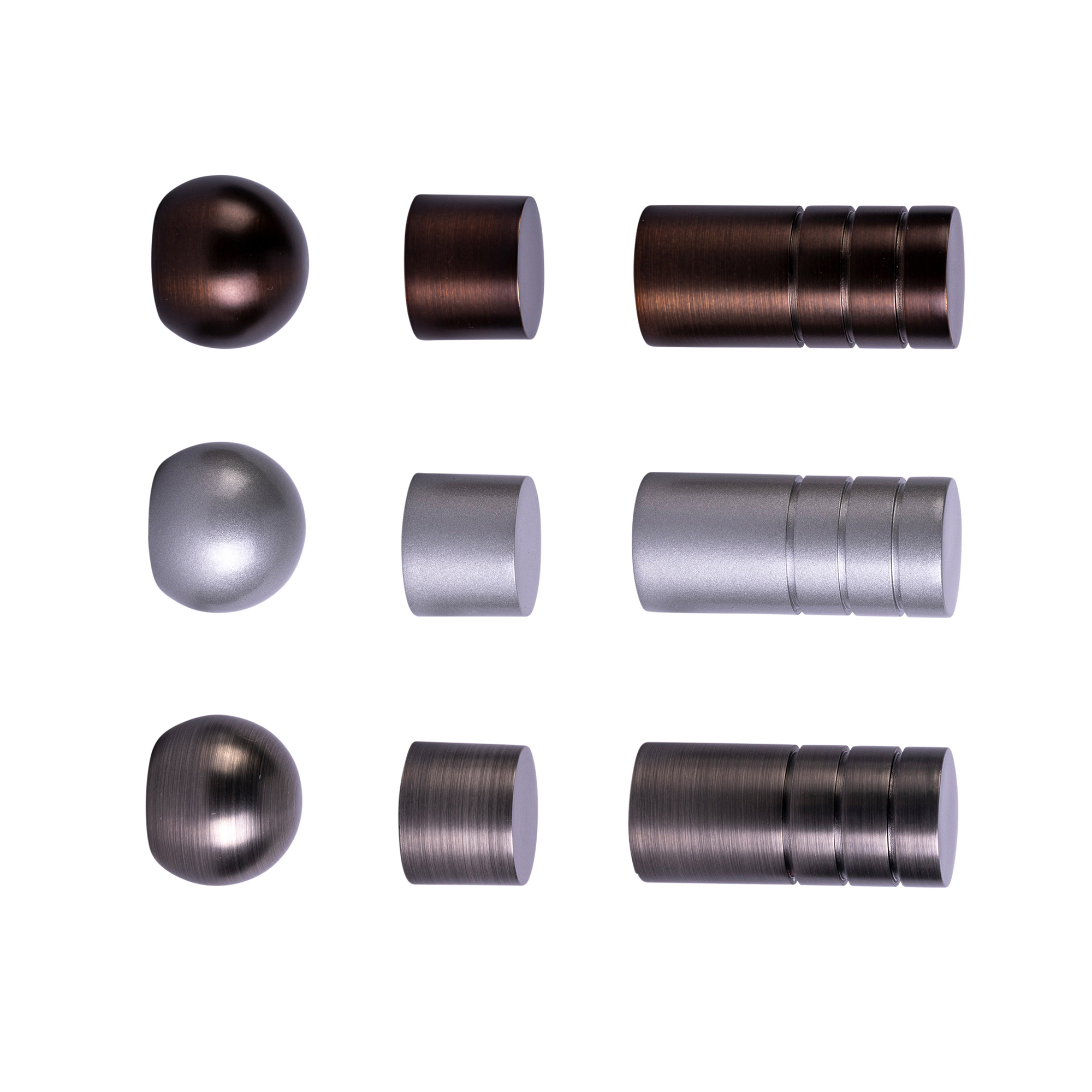 Terminal para Barra de Cortina (Tipo a elegir)