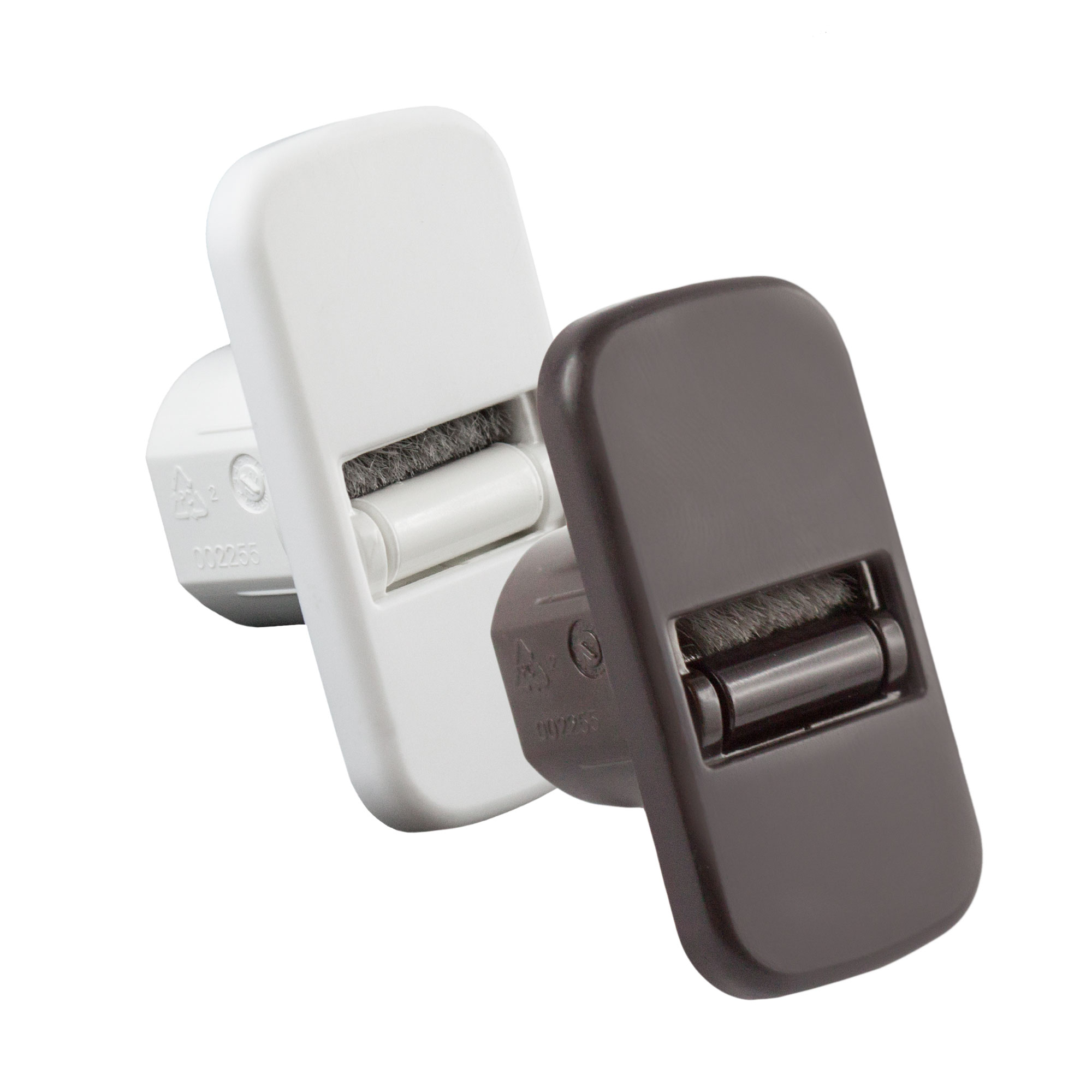 Mini rodillo guía de cinta para persiana ENEV incl. burlete de cepillo (Tipos a elegir)