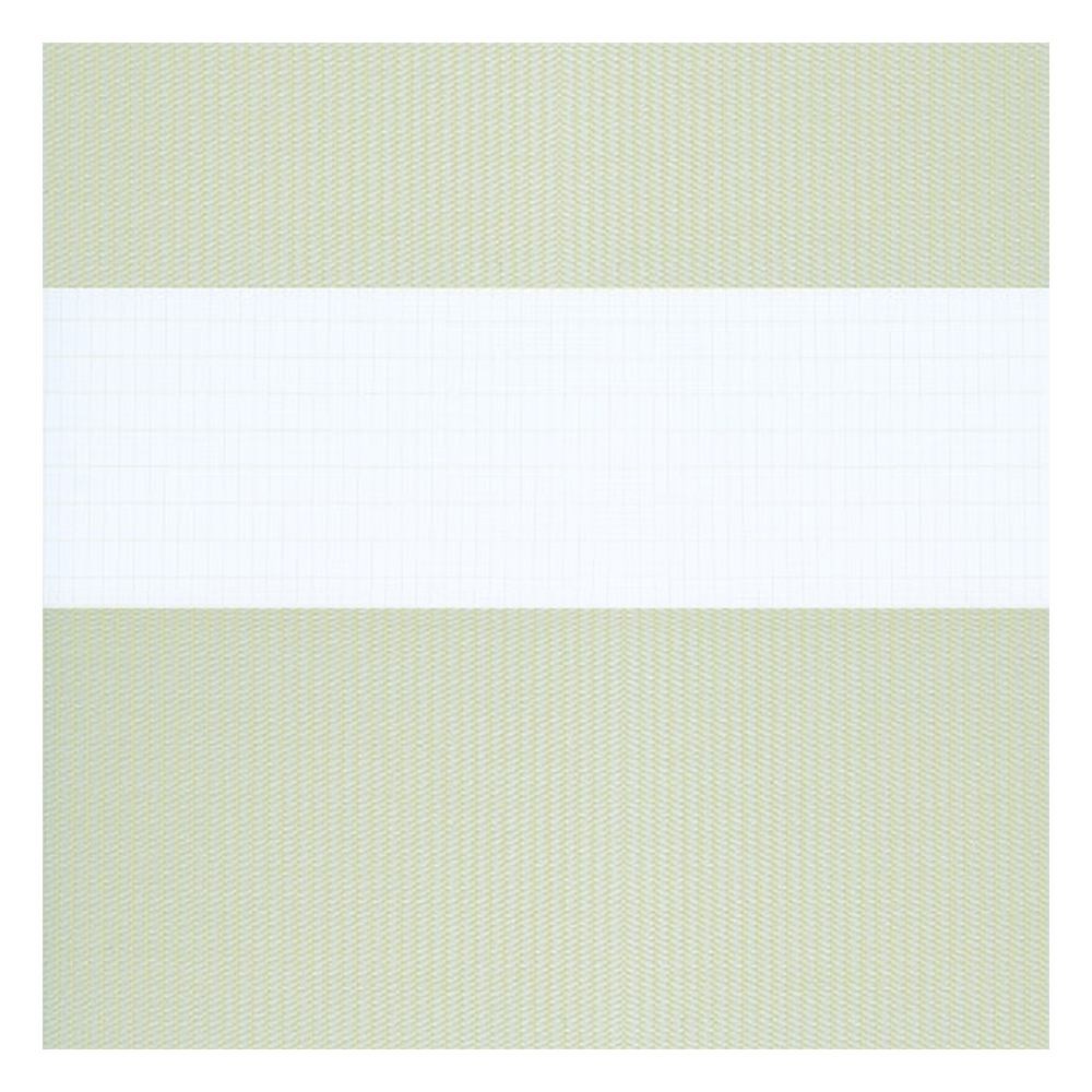 Muestra de tejido para estor enrollable noche y  día a medida | F7809 crema-amarillo / traslúcido / Autumn