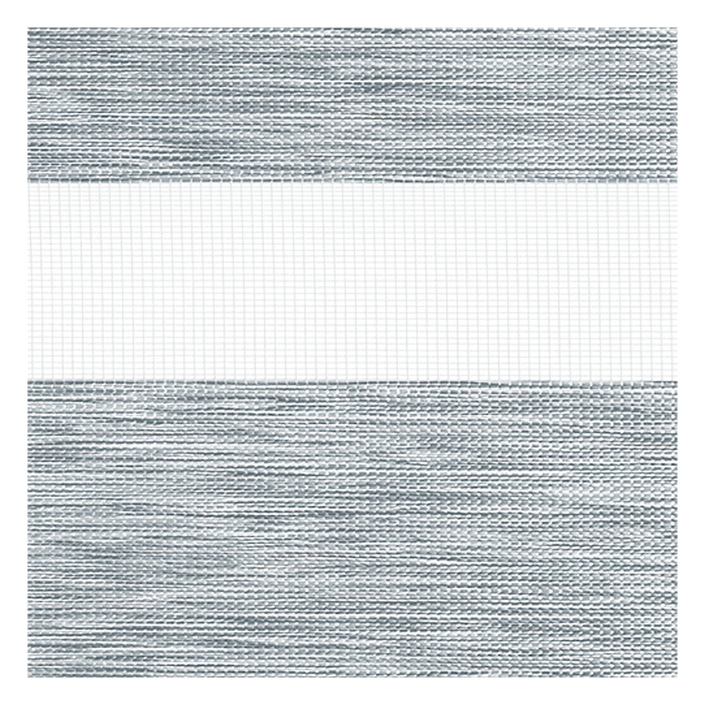 Muestra de tejido para estor enrollable noche y  día a medida | A455 gris-negro / traslúcido / Pinta